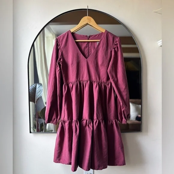 EMMA KNUDSEN | Frankie tiered baby doll dress | size xs - Picture 2 of 5